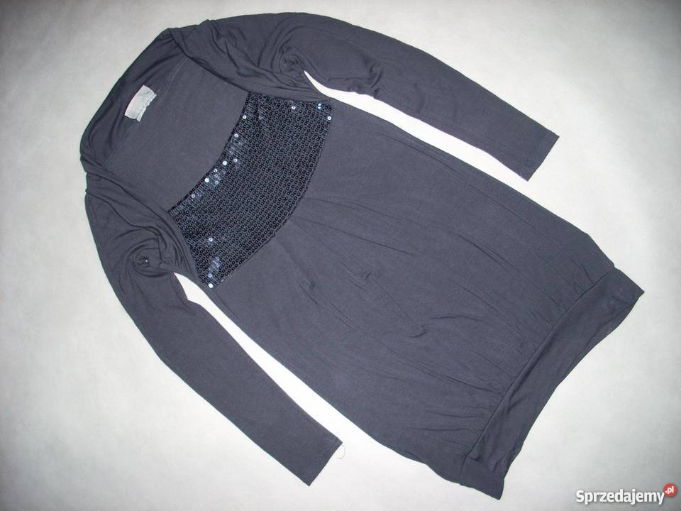 Clockhouse CA szara TUNIKA cekiny j NOWA 34 XS małopolskie Nowy Sącz