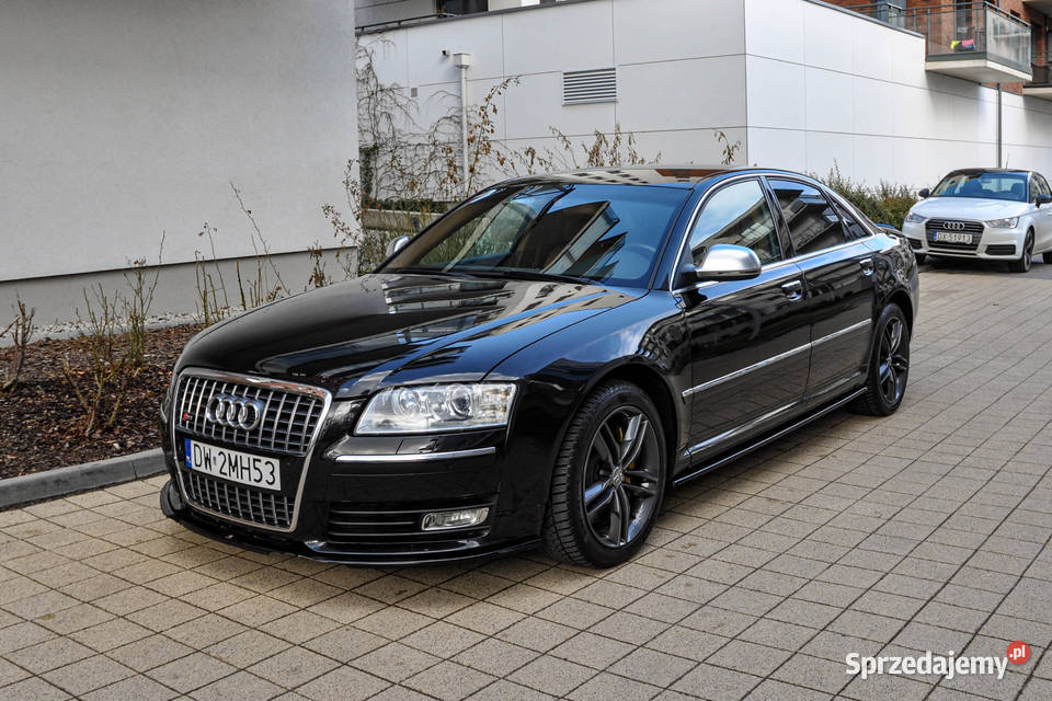 Audi A8 42TDI 326 2009 r Quattro Long Lift automatyczna Wrocław