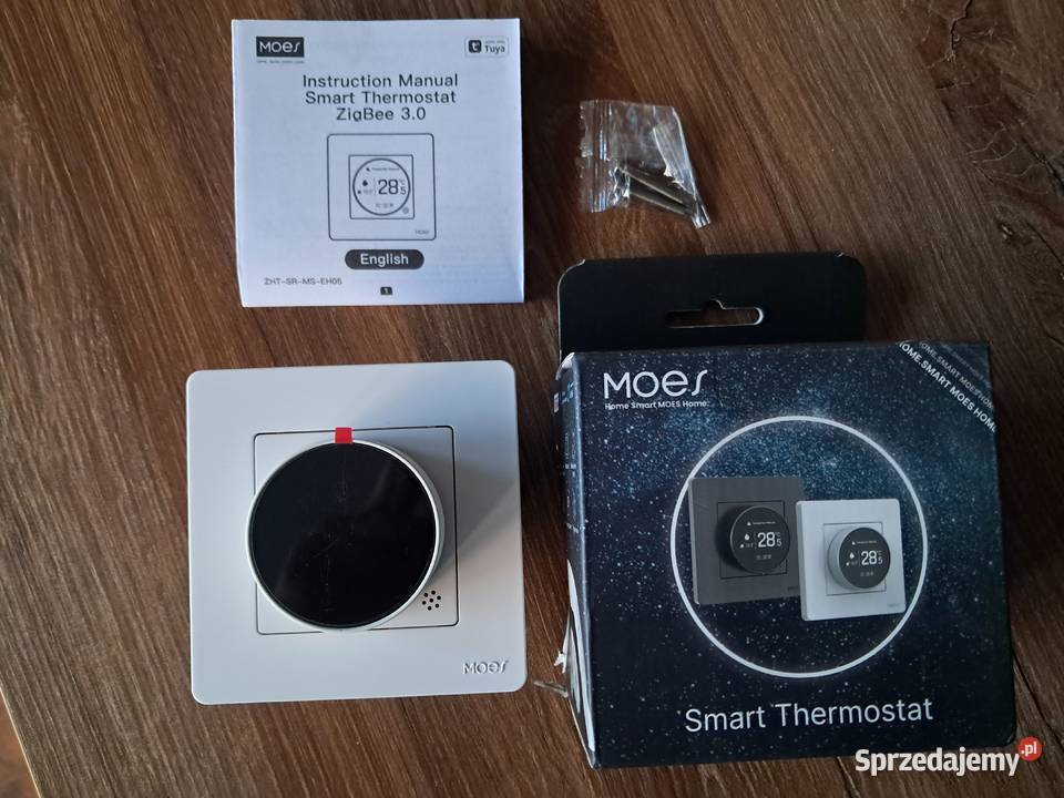 nowy inteligentny termostat Moes z serii star świętokrzyskie Sandomierz