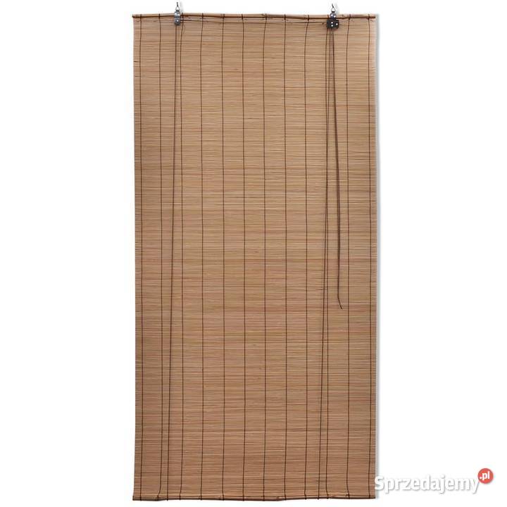 vidaXL Rolety bambusowe 140 x 160 brązowe241330 mazowieckie Warszawa