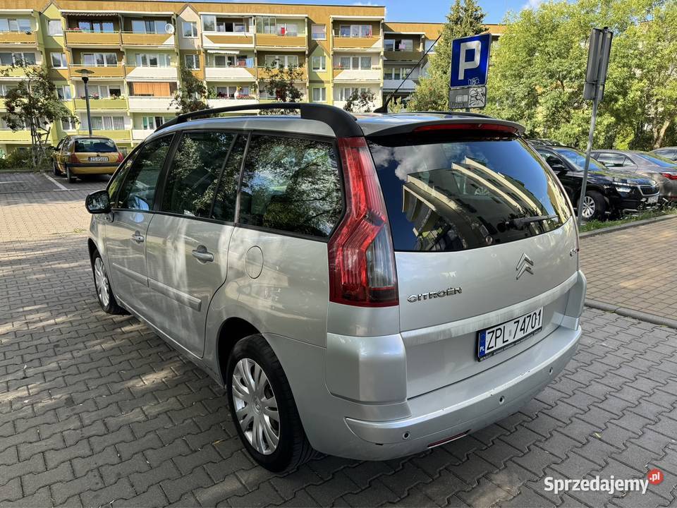 Citroen C4 Grand Picasso Automat 2008 r Rok produkcji 2008 Szczecin