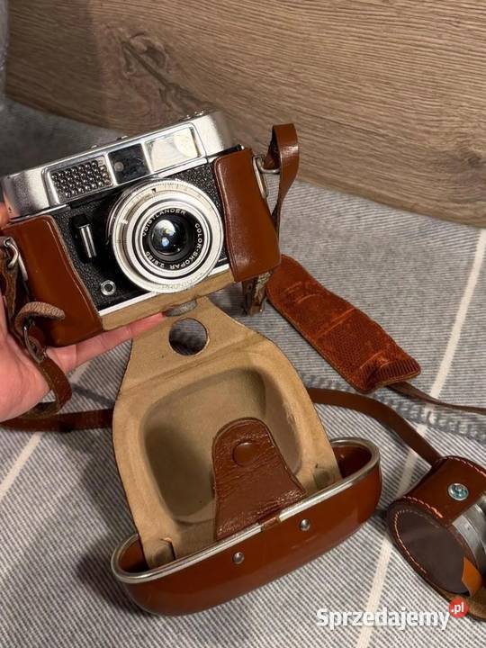 Zabytkowy aparat fotograficzny Voigtlnder Vito Zielona Góra