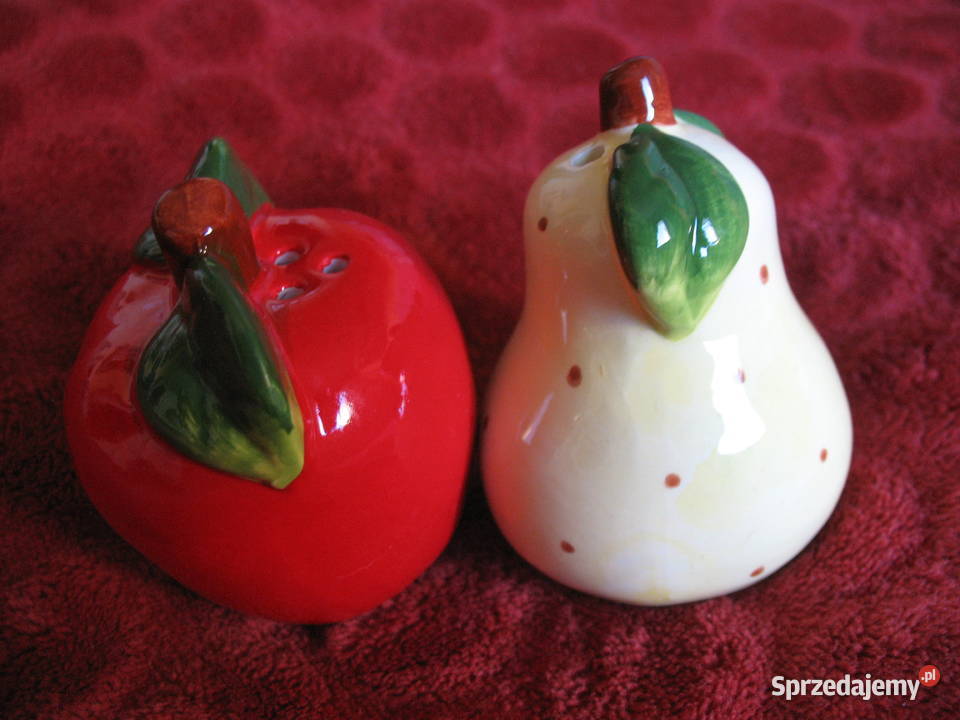 Sól i pieprz Porcelana owoce 75 x 5 x 6 Rzadki Siedlce