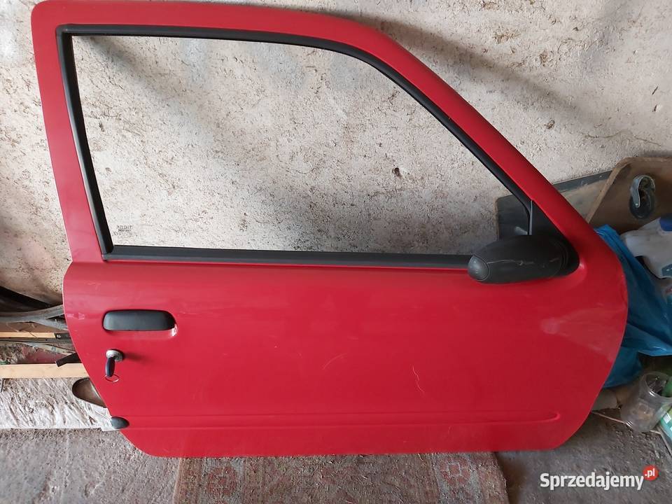 Drzwi kompletne prawe seicento oryginał małopolskie Bochnia