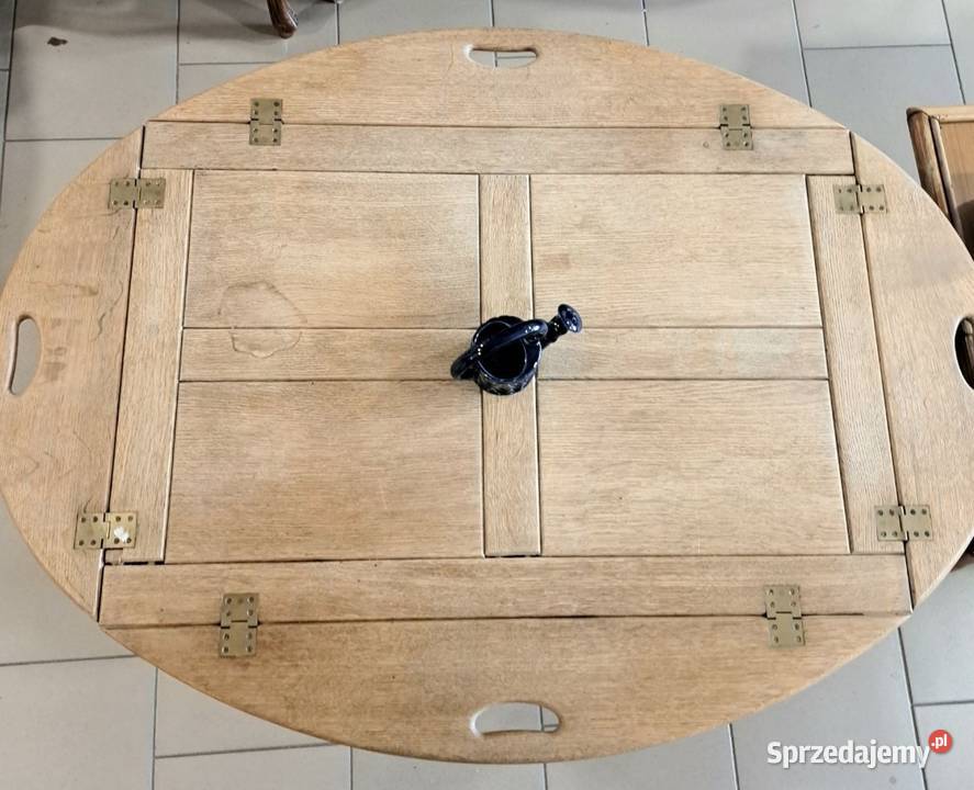 Duński stolik kawowy z tacą Nowy Dwór Gdański