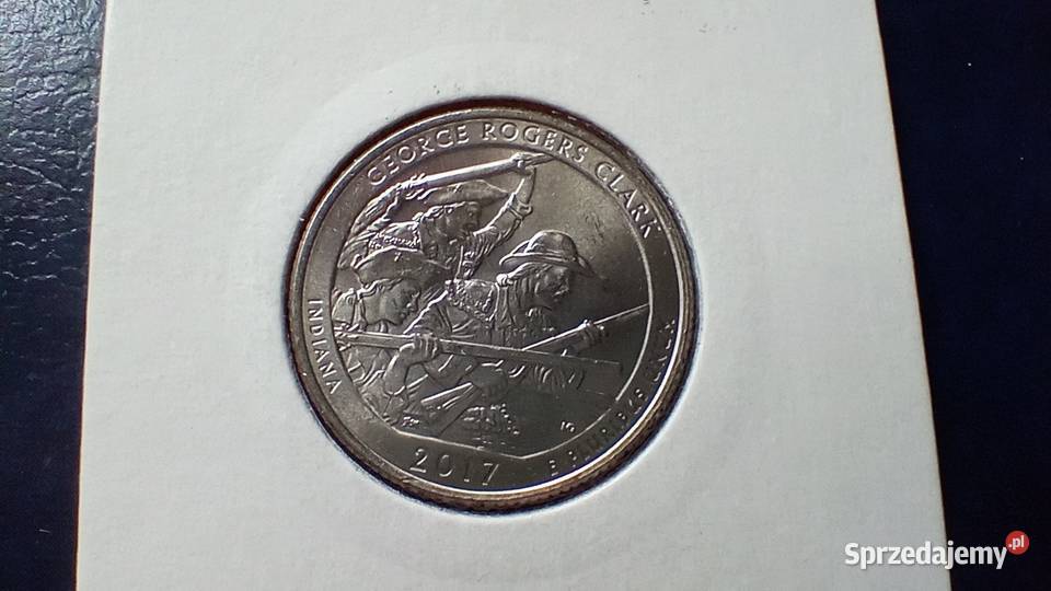 Stare monety 14 dolar 2017 D Georga USA Lesko sprzedam