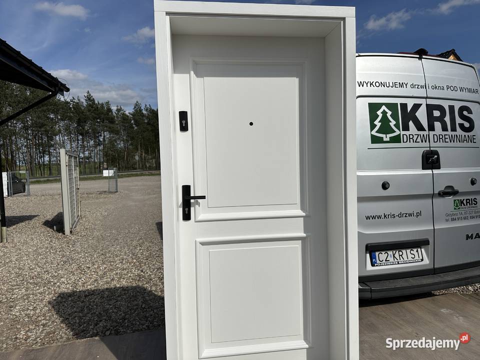 DRZWI WEJŚCIOWE WENĄTRZKLATKOWE Z OŚCIEŻNICĄ Drzwi wewnętrzne Grzybno