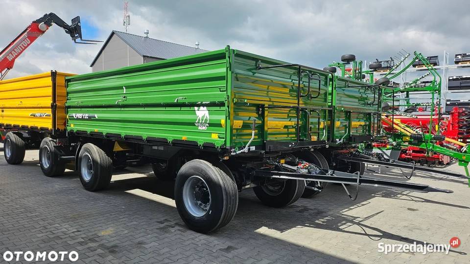 Przyczepa rolnicza burtowa PRS2W12L Wielton 12 Strzeszkowice Duże