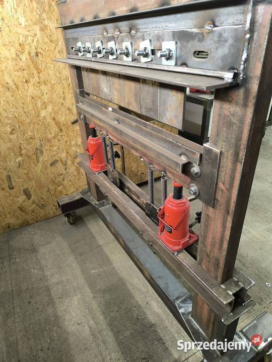 zaginarka giętarka segmentowa do blachy