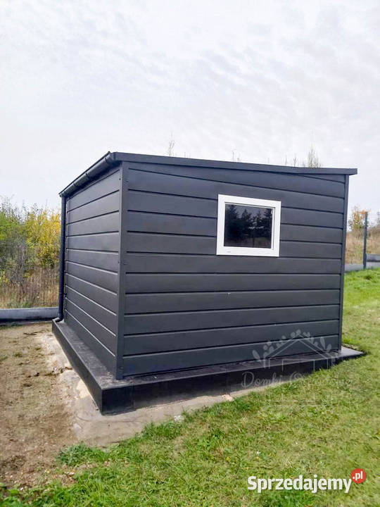 SCHOWEK DOMEK OGRODOWY 3mx3m spad w tył antracyt Kostrzyn nad Odrą sprzedam