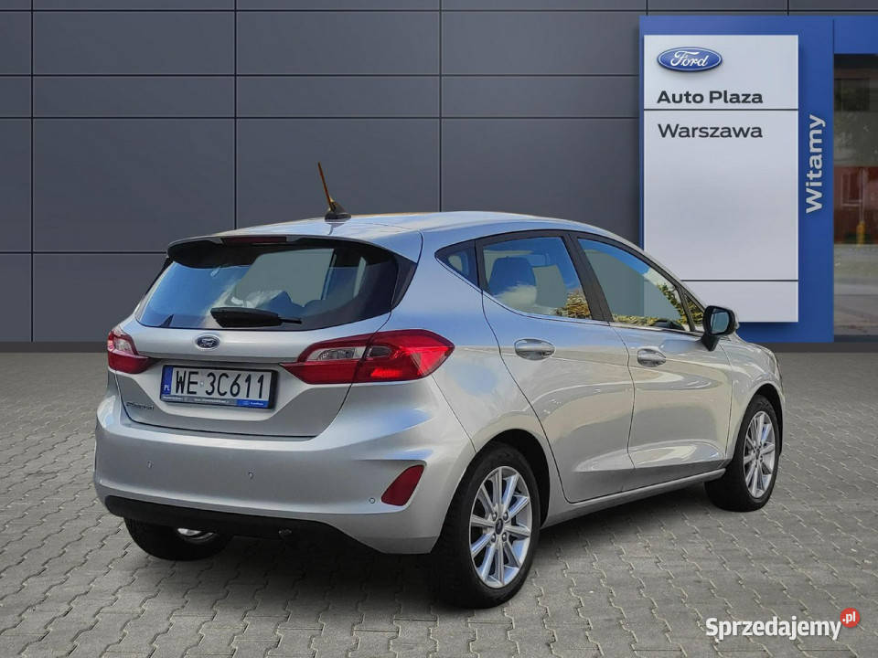 Ford Fiesta Titanium 10 EcoBoost 100 M6 Mk8 2017 100KM mazowieckie Warszawa