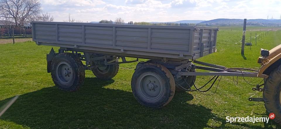 Przyczepa wywrotka rolnicza zarejestrowana Krosno