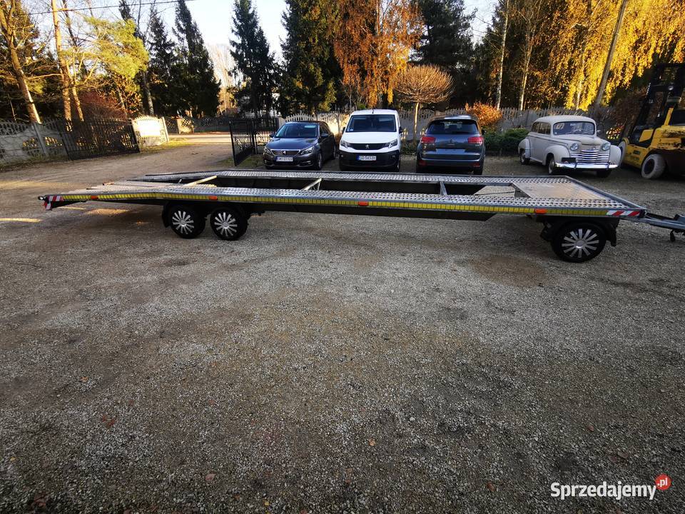Laweta WIDPOL obrotnica na dwa auta Przyczepy i naczepy Koziegłowy