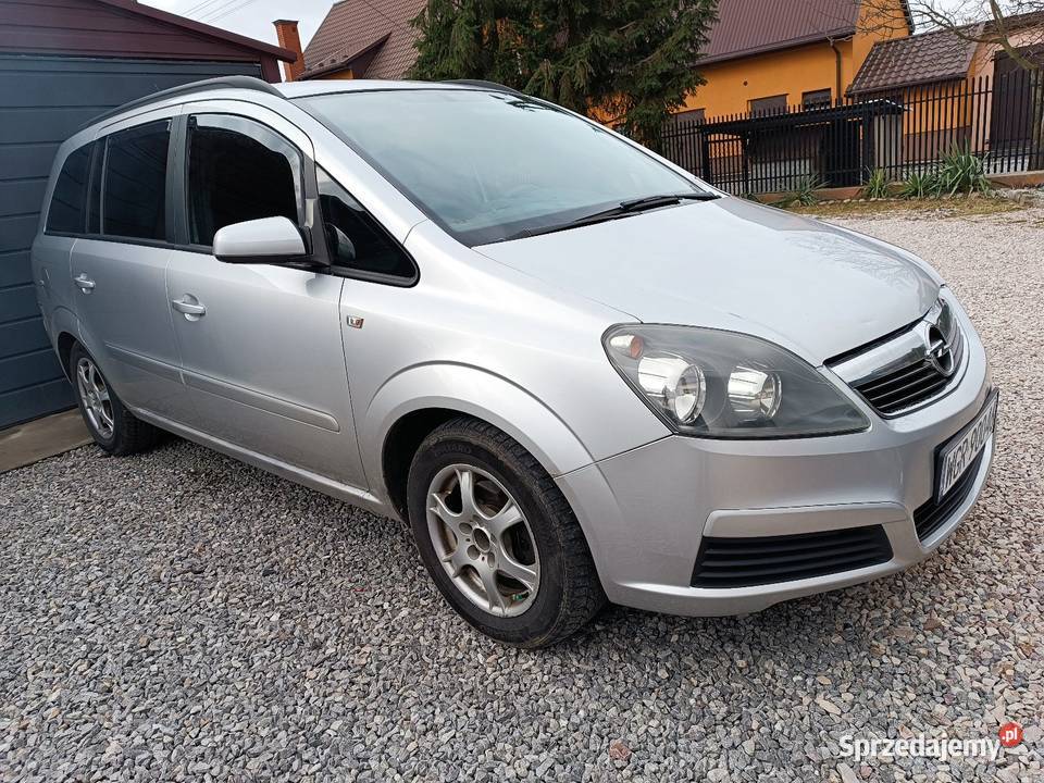 Opel Zafira B 18 LPG 140 NOWE OC ASR (kontrola trakcji) mazowieckie Goszczyn