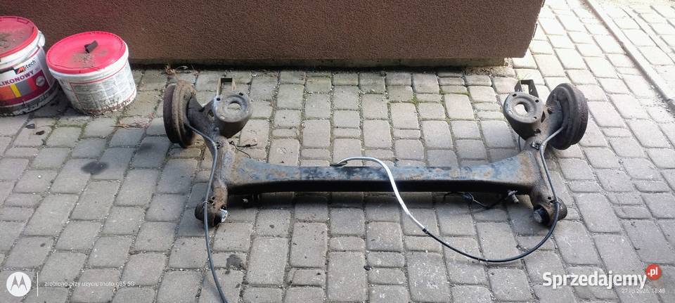 Kompletna belka tylnego zawieszenia polo 9N FL dolnośląskie Lubin