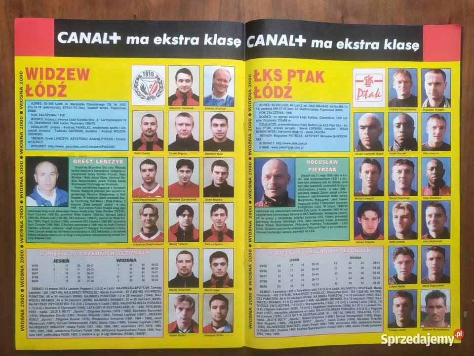 Skarb kibica I II liga polska wiosna 2000 miękka sprzedam
