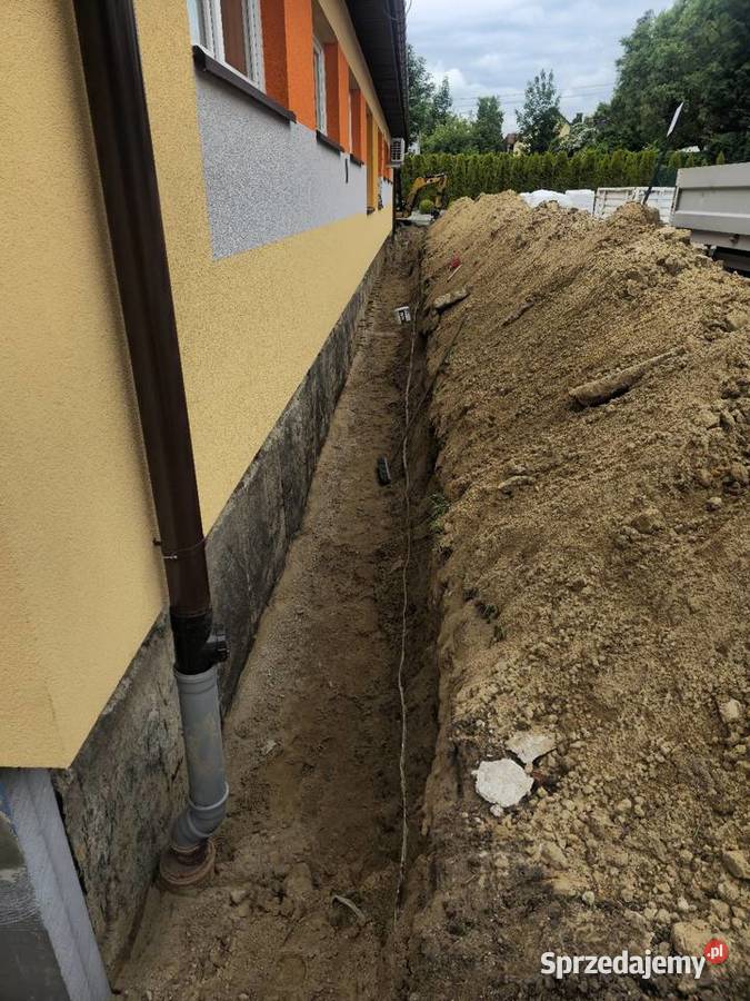 Usługi koparką małopolskie Dąbrowa Tarnowska usługi budowlane