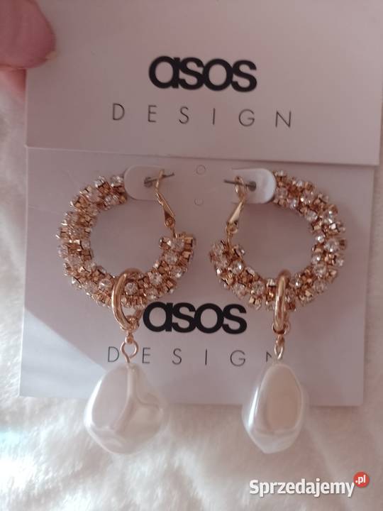 ASOS Bogato zdobione kolczyki wieczorowe z Dla kobiet