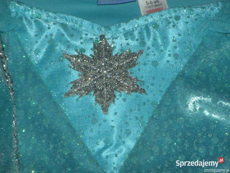 Strój kostium przebranie ELSA Kraina Lodu Frozen Sukienki i spódniczki Siedlce