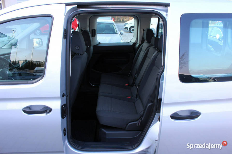Volkswagen Caddy SalonPL FV23 Hak Lane Assist Zarejestrowany w Polsce Caddy mazowieckie Sokołów