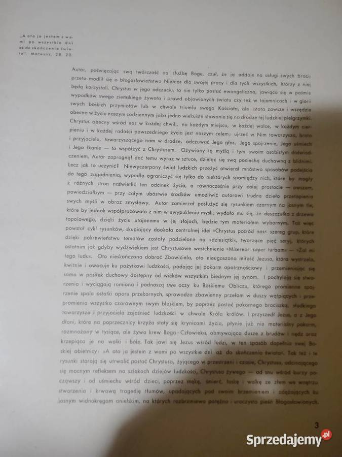 CHRYSTUS POŚRIÓD NA M BARRERIS Wwa 1937 Abum egz Iwno
