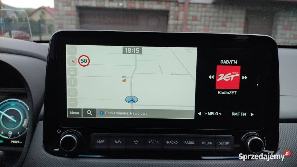 Hyundai Kona Hybrid 16 Automat 141 super stan nieuszkodzony Bielsko-Biała