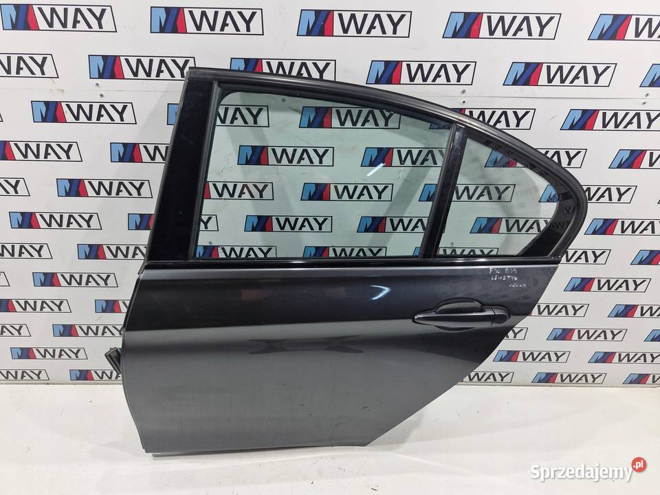 BMW F30 DRZWI LEWY TYŁ TYLNE B39 MINERALGRAU osobowe