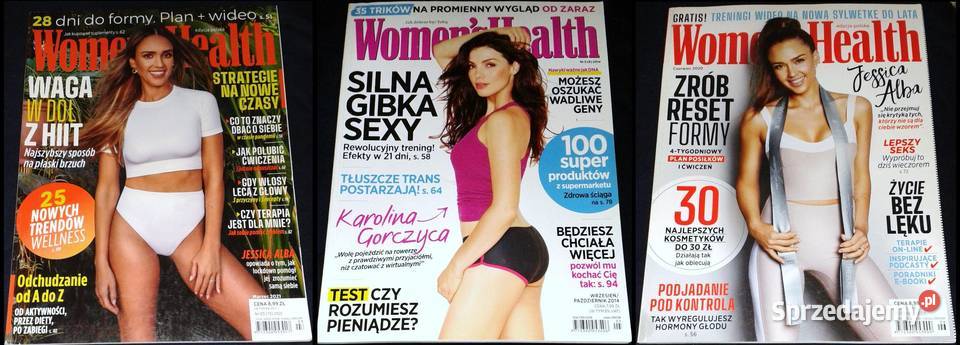 Womens Health 35 czasopism Rok wydania 2014 Chełm sprzedam