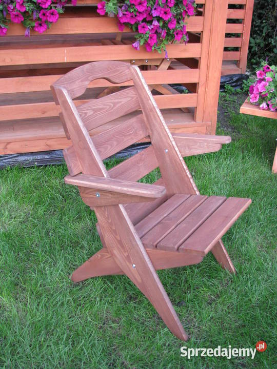 Krzesło ogrodowe drewniane składane typ S Kalety sprzedam