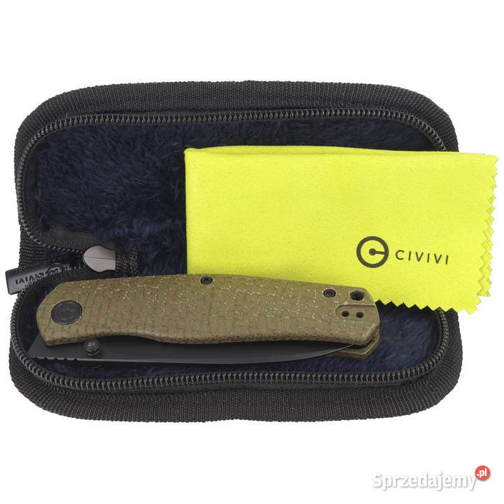 Nóż składany Civivi Sokoke Green Burlap Micarta mazowieckie Warszawa