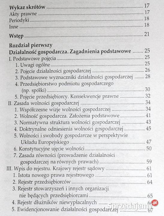 Działalność gospodarcza i publiczne prawo gosp