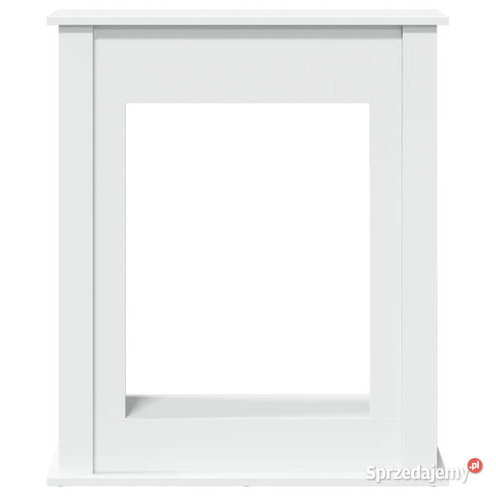 Obudowa kominka biała 75x20x875 materiał Pozostałe