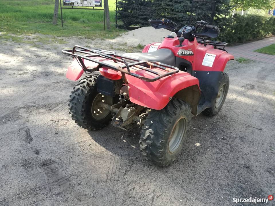 Sprzedam niezawodnego quada Suzuki Eiger 400 4x4 Wąbrzeźno