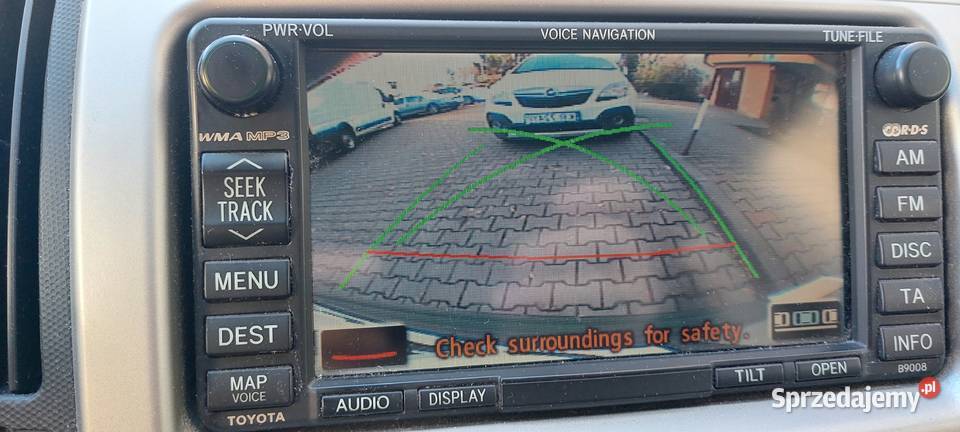 Toyota Corolla Verso benzyna z gazem automat Van bluetooth Kraków sprzedam