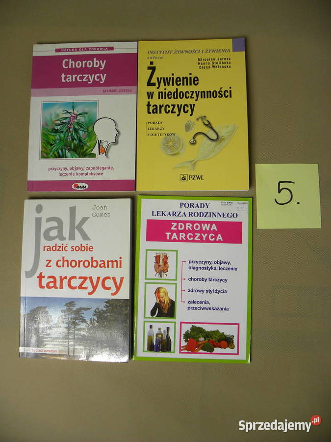 Książki zdrowie choroby tarczycy odchudzanie Poradniki, albumy i reportaże Legnica
