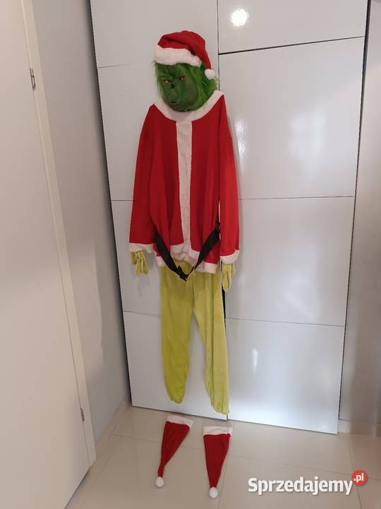 Przebranie kostium strój Grinch z maską r XXL Pozostałe dolnośląskie Legnica