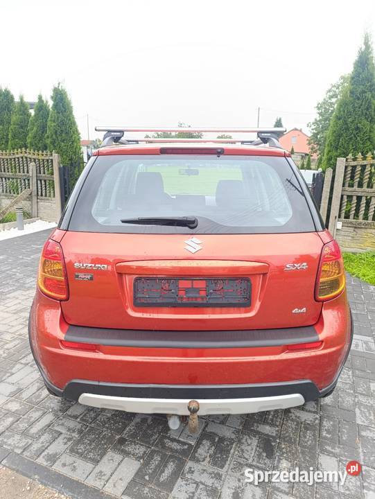 Ładne Suzuki SX4 z napędem 4x4 benzyna nieuszkodzony zachodniopomorskie Sielsko