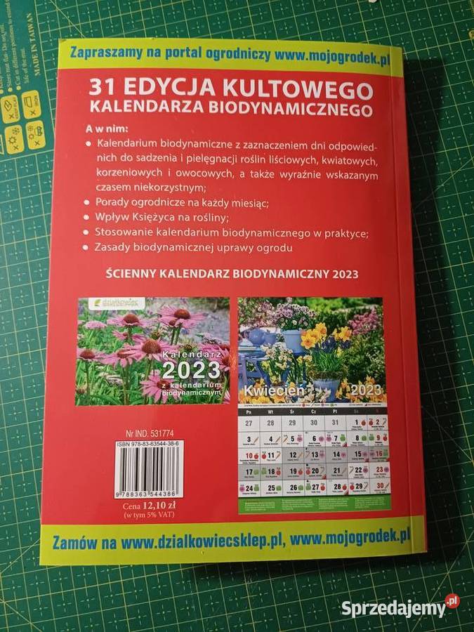 Kalendarz Biodynamiczny 2023 Biodynamika W Praktyce Kraków - Sprzedajemy.pl