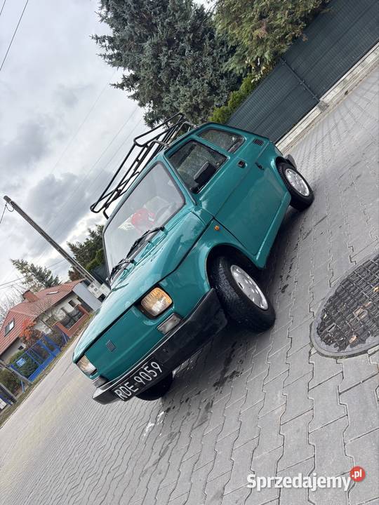 Fiat 126p zielony mazowieckie