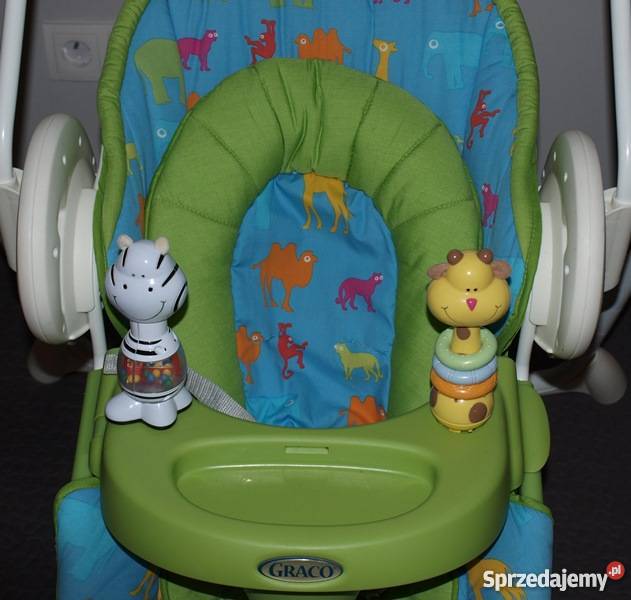 Huśtawka Leżaczek 2w1 Graco Swing N Bounce Leżaczki i huśtawki