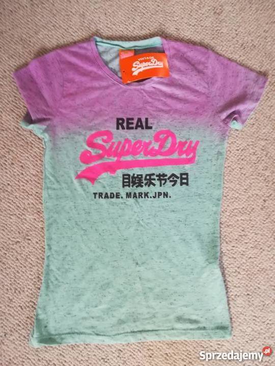 T shirt Super Dry Nowy Warszawa