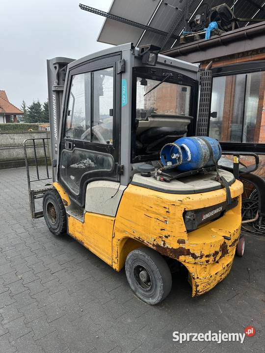 Wózek widłowy Jungheinrich TFG 425 Triplex linde gaz Wózki widłowe Bełchatów