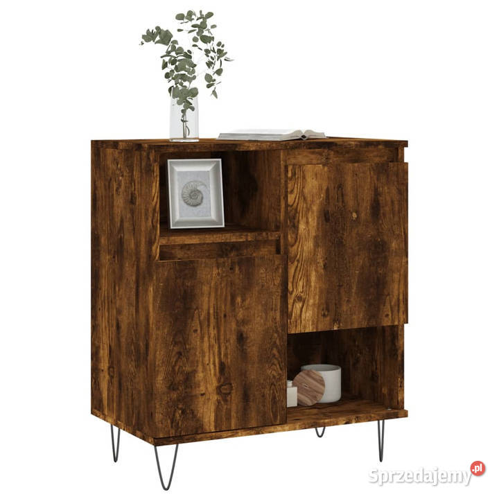 Komoda przydymiony dąb 60x35x70 materiał