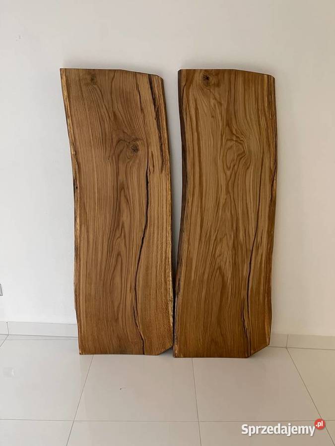 Deski dębowe grube pomalowane loftowe stół blat Rydułtowy