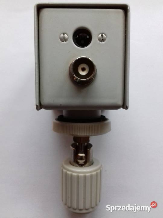Retro czarno biała kamera Tomaszów Lubelski