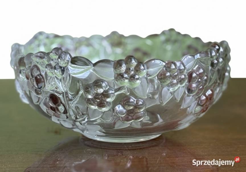 Stara miska kryształowa Proszowice