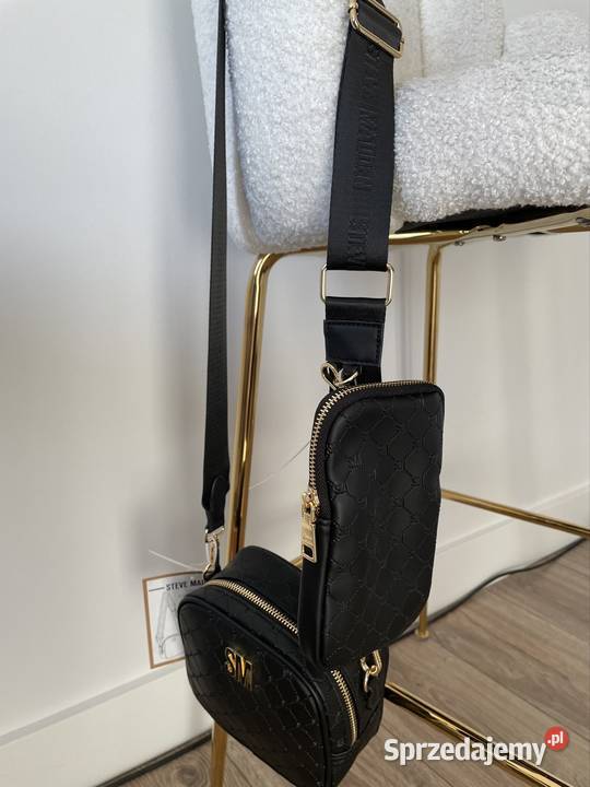 Steve Madden Czarna torebka crossbody Z Ząbki sprzedam