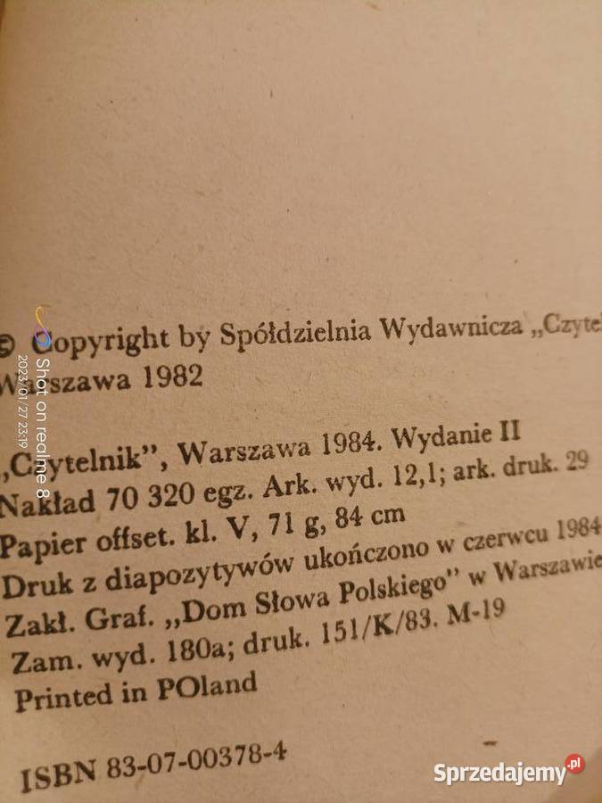 Stachura książki prezenty Warszawa księgarnia Proza i poezja