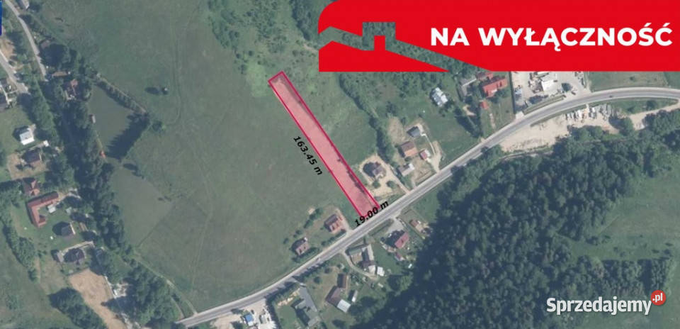 Działka rolnobudowlana Grywałd