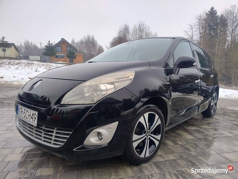 RENAULT MEGANE GRAND SCENIC XENON SKORY NAVI nieuszkodzony małopolskie Myślenice